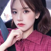 女生黑色领带头像(14)