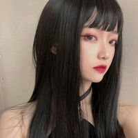 绿色衣服黑色帽子头像女生(17)