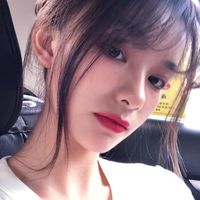 女生戴帽侧脸头像(2)