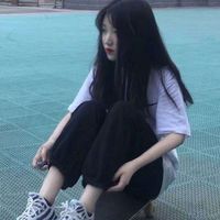 女生头像可爱长发侧面头像(13)
