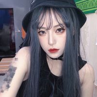金色短发女生头像(2)