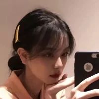 微信头像女背影白衬衣(14)