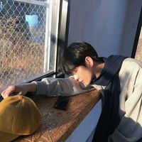 铅笔画二次元人物男生头像图片(16)
