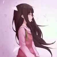 时尚高冷情侣头像女生背影头像(5)