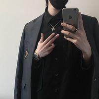 男生遮一半脸头像(11)