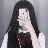 微信美女迷惘头像(8)