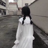 qq头像女生背影长发侧面(7)