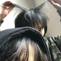 qq头像情侣原宿风白边(18)