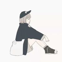女人猫性情侣头像(5)