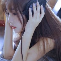染发美女微信头像(5)