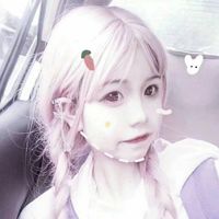 qq半脸女生头像(11)