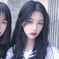 女生头像丸子头(15)