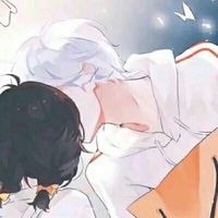 qq情侣头像黑白条纹(4)