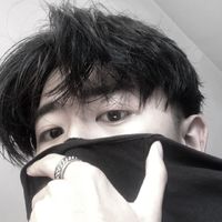 三人用头像黑白男生(18)