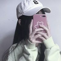 短发女生背影微信头像(15)
