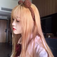 好看的头像女生麻花辫不漏脸霸气(13)