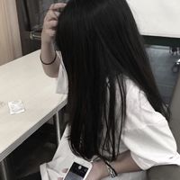女生头像背影蹲下(9)