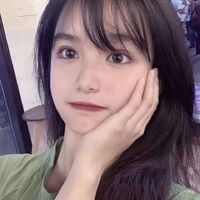 中直发空气刘海发型图片女生头像(7)
