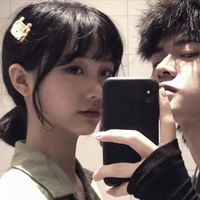 蓝色高清情侣头像女生头像(19)