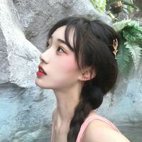 油画微信美女头像图片(5)