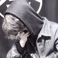 板寸男生头像背影(4)