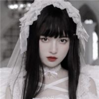 黑白头像 女生吸烟(15)