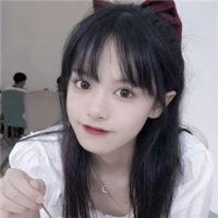 近景丸子头女生侧脸头像(2)
