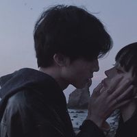 qq情侣头像白边韩系(13)