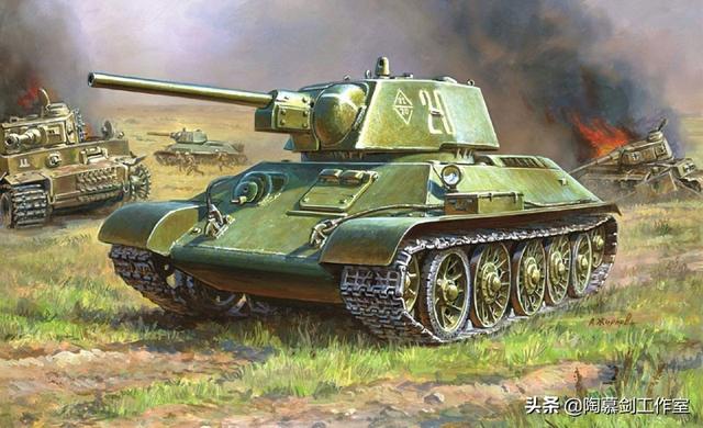 二战苏联734坦克有多厉害（二战苏联坦克怪现象）(1)
