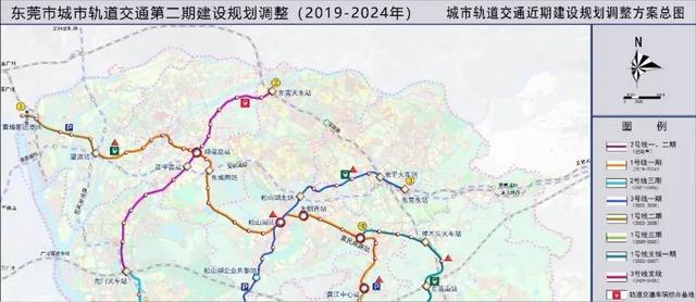 东莞三号最新地铁线路图（东莞3号线详细分布图）(7)