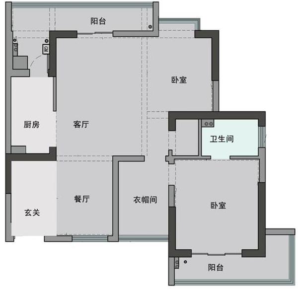 97平米两室改三室最佳方案，两室改三室怎么做